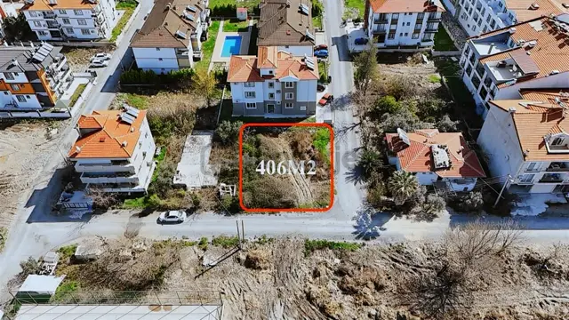 406 M2 Dalaman Hürriyette %30 İmarlı Satılık Köşe Parsel 5