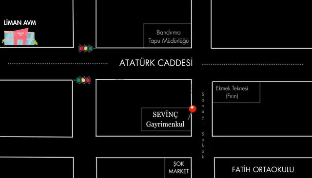Sevinç'ten Liman Avm Arkası Asansörlü Hazır Kiracılı 2+0 Daire 5