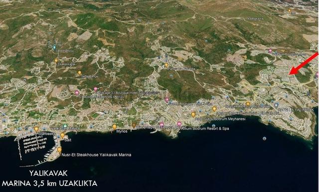 Bodrum Geriş Yeni Semakent Sitesinde 2+1 / 150 M2+ Deniz 5