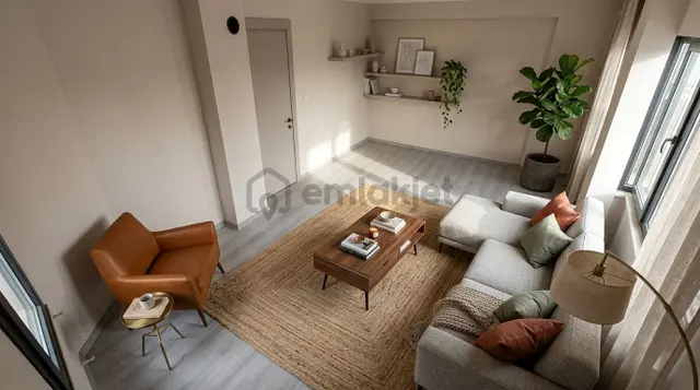 Yüksel'den Edremit Çarşının Merkezinde Geniş Balkonlu 2+1 Daire 3