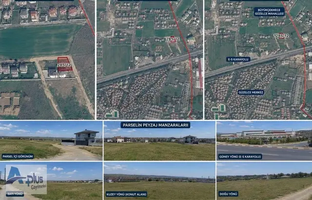 Büyükçekmece Güzelcede Villa İmarlı 504 M2 Satılık Arsa 3