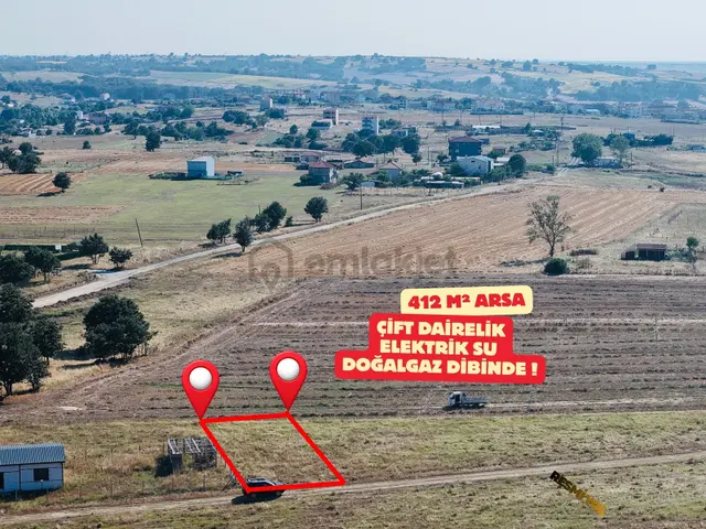 Büyükyoncalı'da Harika Konumda Çift Dairelik Yatırımlık Arsa 3