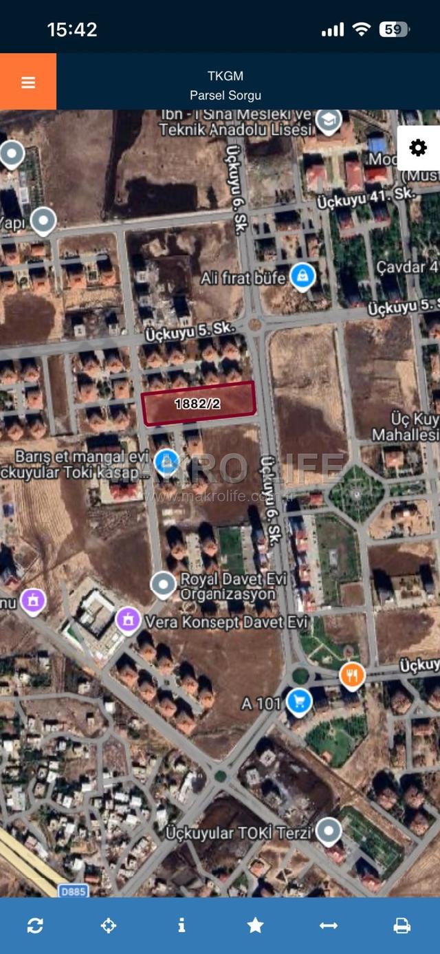 Yenişehir Üçkuyu Mahallesi’nde 120 M2 Satılık Konut İmarlı Arsa 1