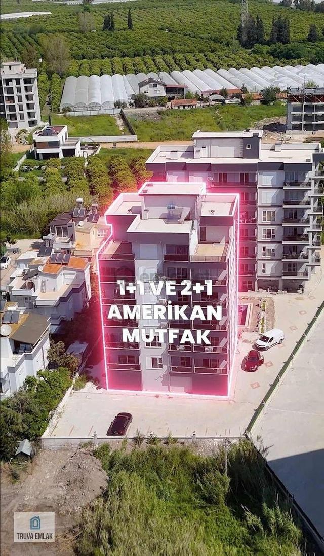Finike Hasyurtta Denize 100 Metre Satılık 1+1 Satılık Daire 1