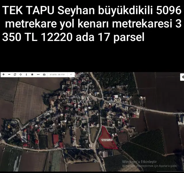 Yüreğir (abdioğlu-çağırkanlı-çotlu-innaplı) Limon Greyfurt Nar Bahçeleri Seyhan Çukurova Açıklamada 5