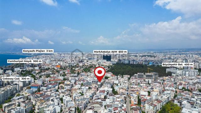Doğalgazlı, Kapalı Otoparklı, Kaleiçi Ve Tramvay Yakını 1+1 Ler 1