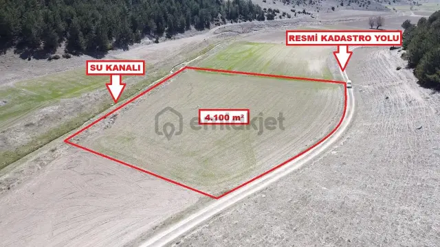 Aslanapa'da Yola Ve Su Kanalına Cephe+düz+ekilir 4.100 M² Fırsat 3