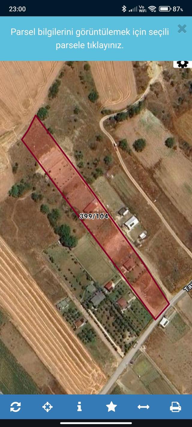 Silivri Değirmenköy De Satılık 200 M2 Hisseli Tarla