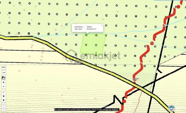 İncesu Saraycık İmara Yakın Yatırımlık Satılık 20.000 M2 Tarla 4