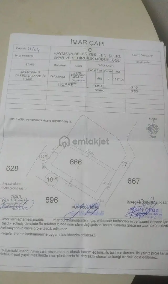 Ankara Haymana Toki'de Satılık Dükkan 1