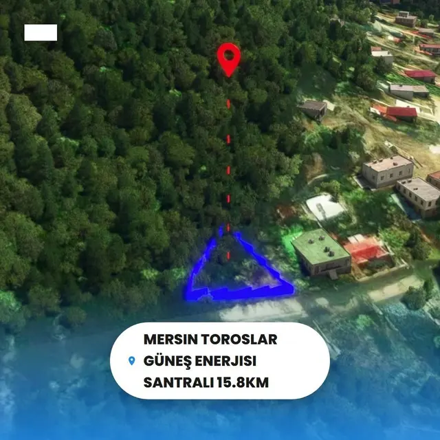 Mersin Toroslar Yeniköy Mahallesi'nde Satılık Arsa 4