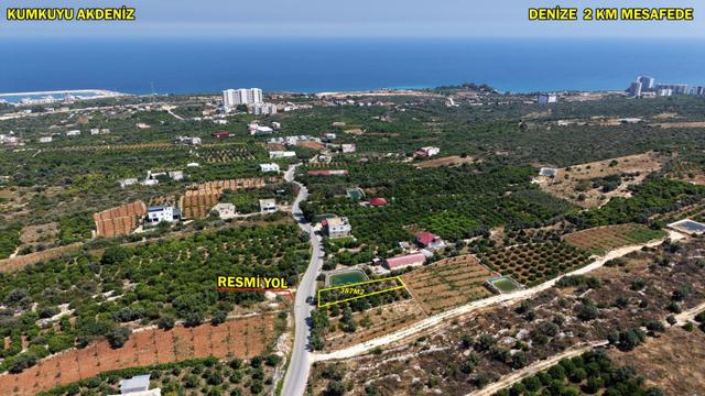 Erdemli Tırtarda 380 M2 Deniz Manzaralı Yatırım Fırsatı 1