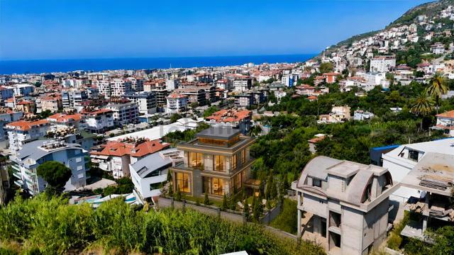 Hasbahçede 4 Katlı Asansörlü Ultra Lüks Müstakil Villa 5