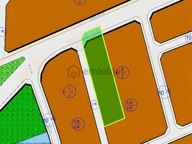 Meram Alakova'da 2.211 M² Cadde Üzeri Satılık İmarlı Arsa 2