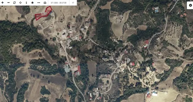 Adana Tek Tapu Sarıçam Kargakekeç Köyü Civarında 1830 M² Tarla Kadastro Yolu Mevcut Ve Diğer Arsalar 2