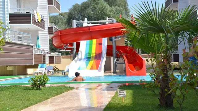 Aqua Parklı Sitede Eşyalı Kiralık 1+1 Giriş Kat 1