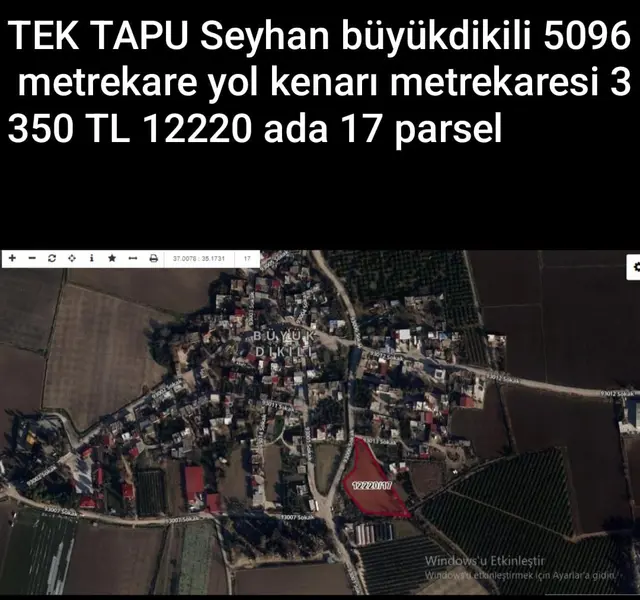 Yüreğir (abdioğlu-çağırkanlı-çotlu-innaplı) Limon Greyfurt Nar Bahçeleri Seyhan Çukurova Açıklamada 4