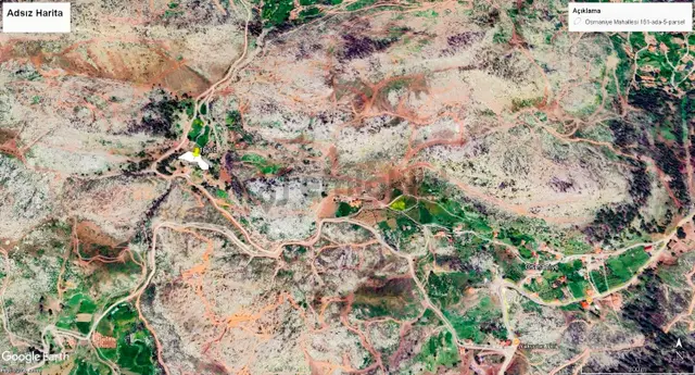 Marmaris Osmaniye Köyü'nde Yatırımlık 3316 M2 Satılık Tarla 5