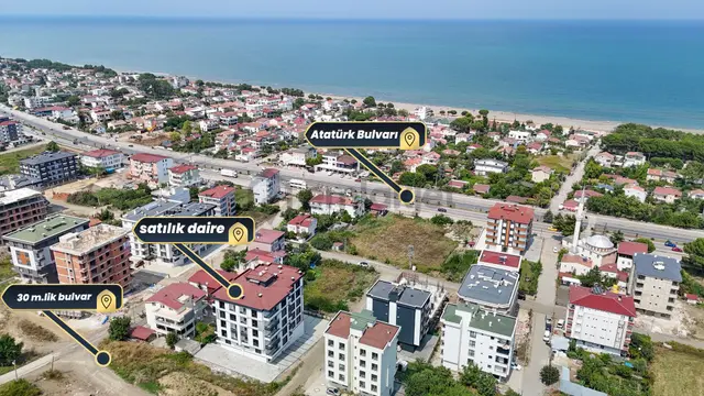 Denize Yakın Salon Ayrı 2+1 Sıfır Çift Banyolu Daire 3