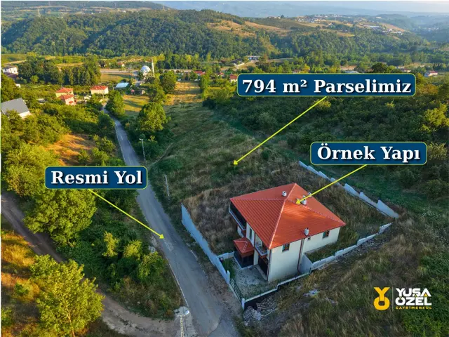Hendek Güldibi Mahallesi Şevketiye 794 M² Tektapu 2 Kat İmarlı 3