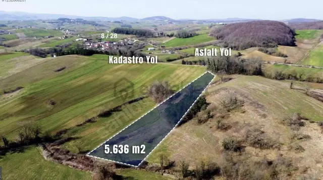 Tahtalıda Asfalt Yola Cephe 5.636 M² 0.05 İmarlı Yatırım Fırsat 4