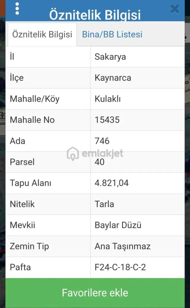 Kaynarca Kulaklı'da Ana Yol Dibinde Satılık 4.821 M Fırsat Arazi 2