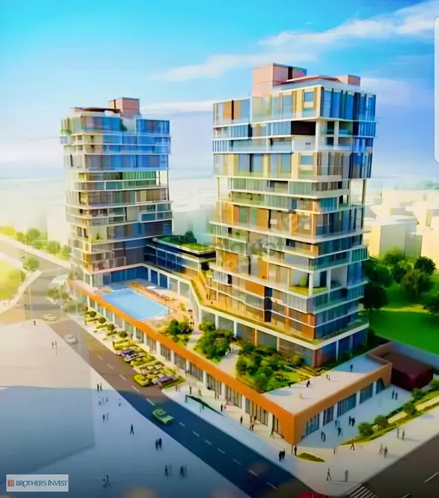 Brothers'tan Nef 11 Residence Ta Kiralık 1+1. Loft 1