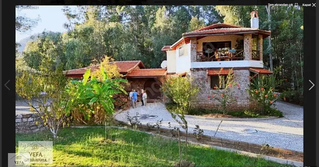 Hisarönü Özel İskeleli 4+2 Taş Villa - Turizm Yatırım Fırsatı 1