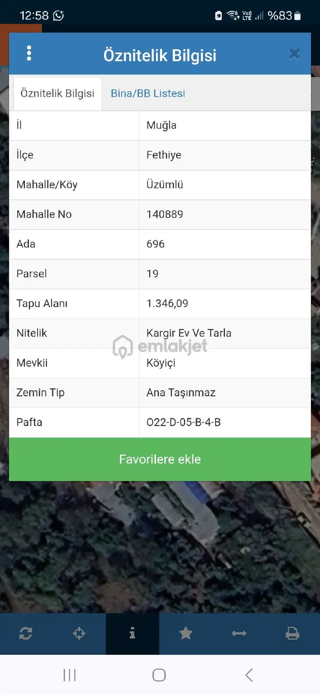 Muğla Fethiye Üzümlü Satılık Arsa 2