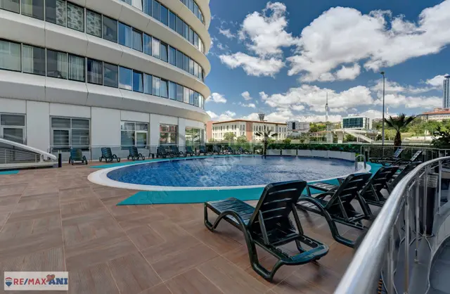Remax Anı 'dan Concord 'da Şehir Manzaralı Satılık 1+0 Rezidans 1