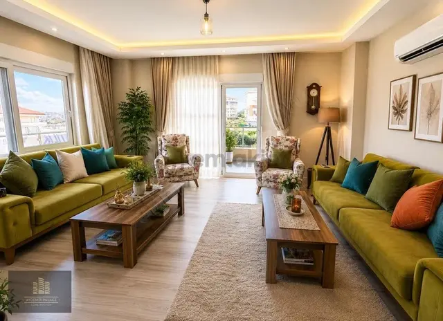 Alanya Çıplaklı Mahallesinde 2+1 Ayrı Mutfak Daire 1