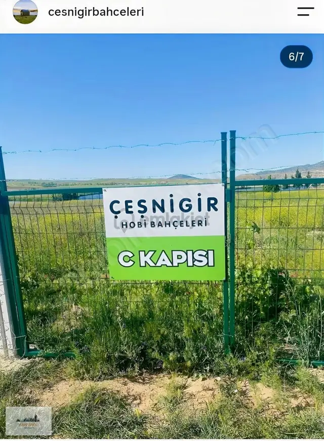 Çeşnigir Hobi Bahçelerinde Satılık 400 M2 Bahçe 2