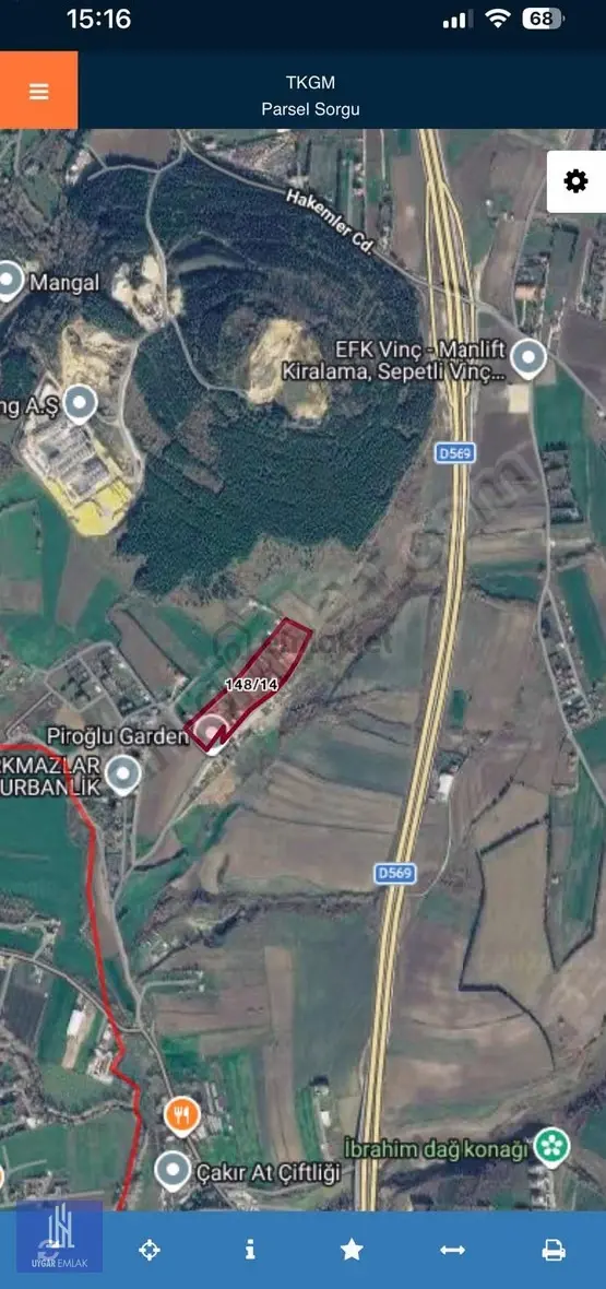Çatalca Subaşı'nda 500 M² Hisseli Tapu, Muvafakatnameli Arazi 2