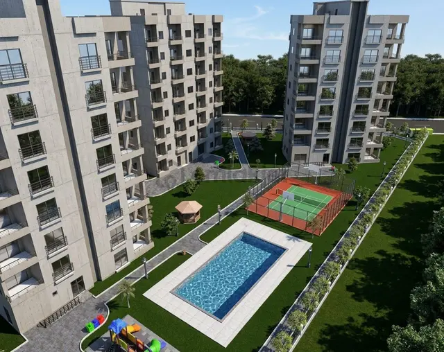 Üstünkent'ten Eski Mezitli'de Lüks Projede Yerden Isıtmalı 2+1 1