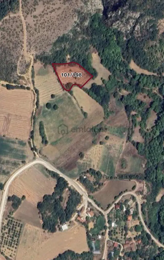Bm Real Estate Yenışehır Yarhisar'da 3983 M2 Satılık Tarla 1