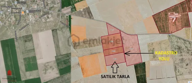 Aksaray Yoluna Yakın Zencirlide 67000m2 Satılık Tarla 1