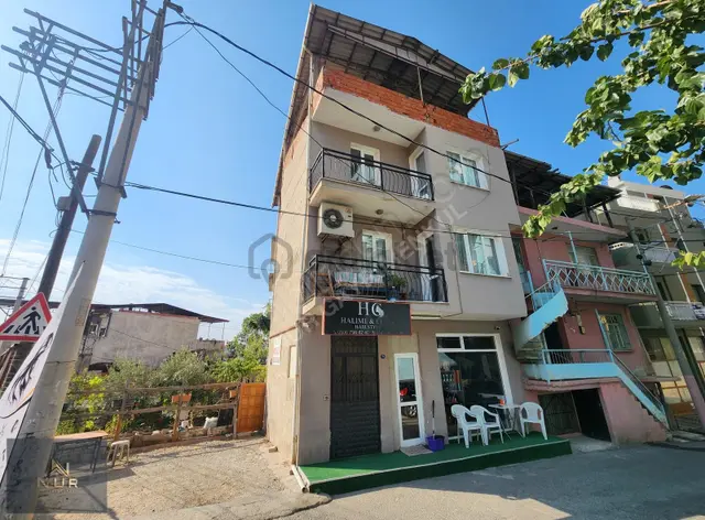 Bayraklı Çiçek Mh Cadde Üzeri Satılık Bina Dublex Ev,dükkan,depo