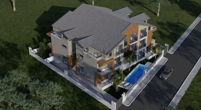 Fethiye Foçada Havuzlu, Otoparklı Satılık Emsalsiz Daireler
