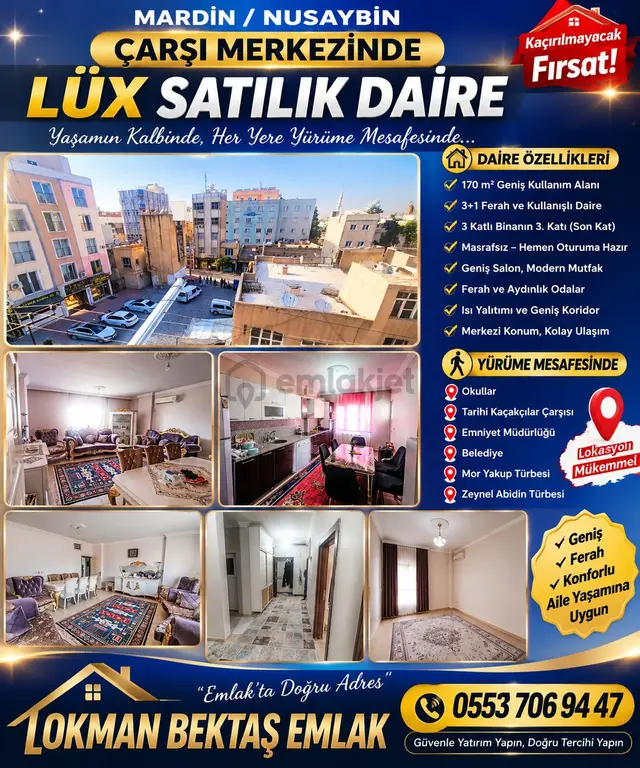 Çarşı Merkezde Satılık Daire 1