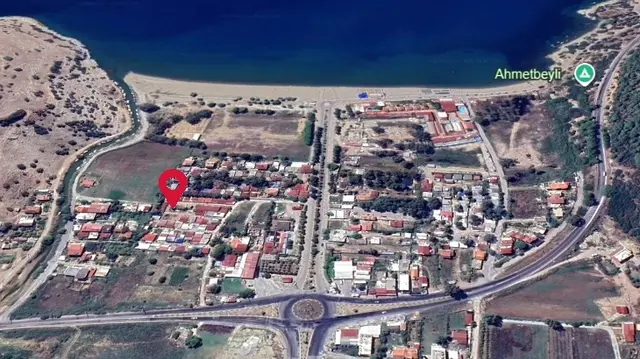 (araç Takaslı!) Ahmetbeyli Sahilde Denize 150m Mesafede Bahçe 1