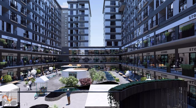 Avm Üstü Prestijli Konut Projesinde Satılık Daire 1