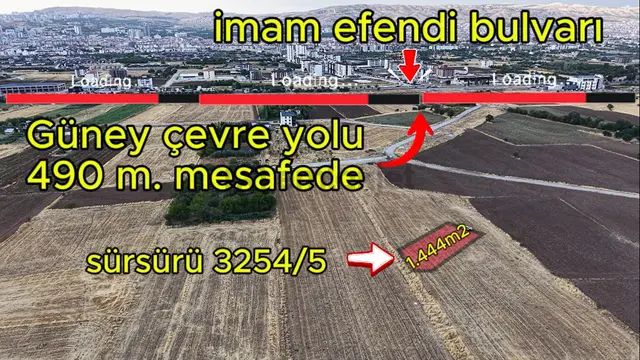 *nova* Sürsürü'de Konut İmarlı 1.444m2 Satılık Arsa! 1