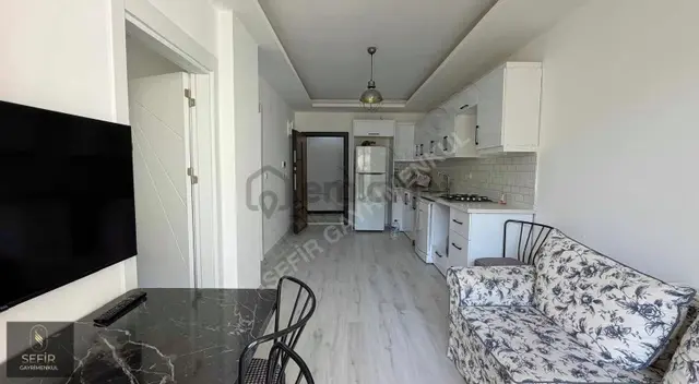Luwi Residance'da Havuzlu Etapta Eşyalı 1+1 Kiralık Daire!