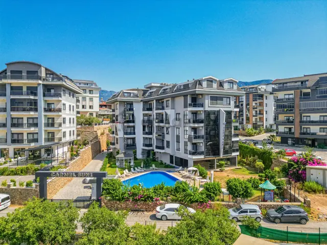 Oba Mahallesi Carmel Sun Sitesi 1+1 Satılık Daire