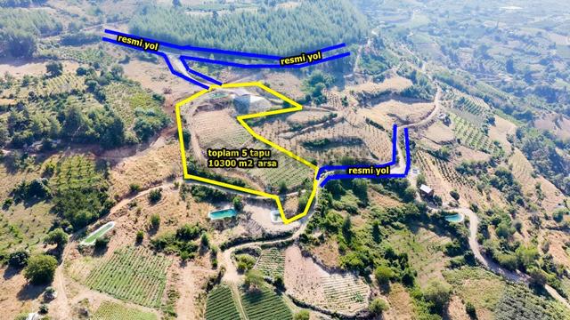 Erdemli Çamlı 10300 M2 Satılık Kivi Bahçesi Ve Soğuk Hava Deposu 1
