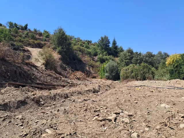 1100 M² Satılık Harfiyatı Yapılmış Bahçe Yeri 1