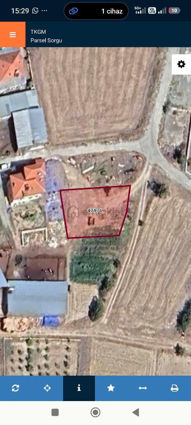 İnceler'in Güzel Konumunda 640m² %30 2 Kat İmarlı Arsa