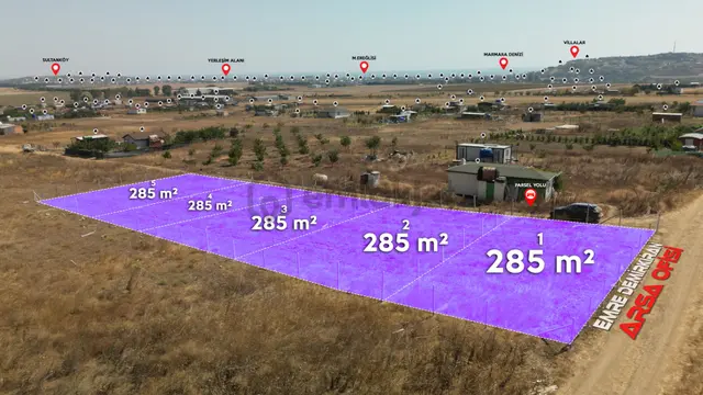 Ereğli'de Denize Yakın,yerleşim İçerisinde, 285 M² Satılık Tarla