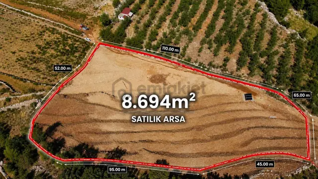 Sugözü Mahallesi Harfiyat-sondajı Yapılmış Fırsat 8.694m2 Tarla
