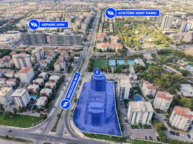 Manisa Güzelyurt Mahallesinde Havuzlu Sitede 3+1 Satılık Daire